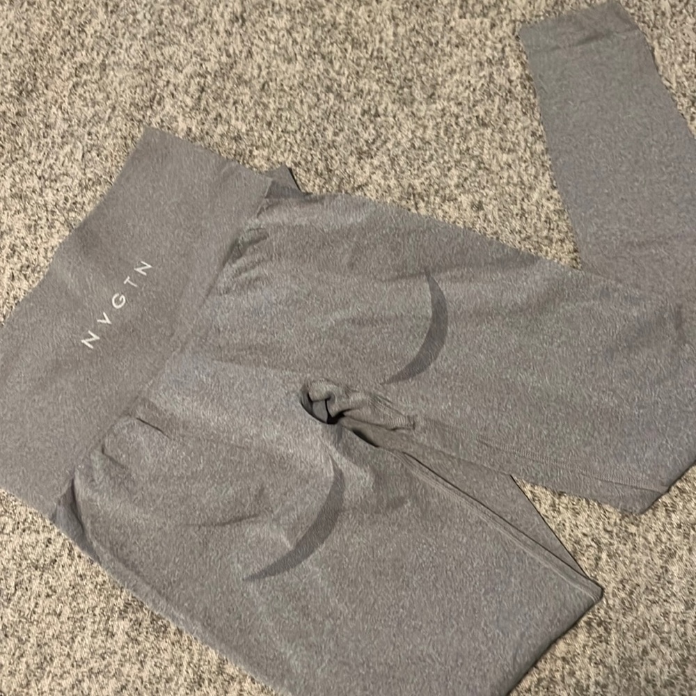 NVGTN Contour Leggings (Blue Gray)